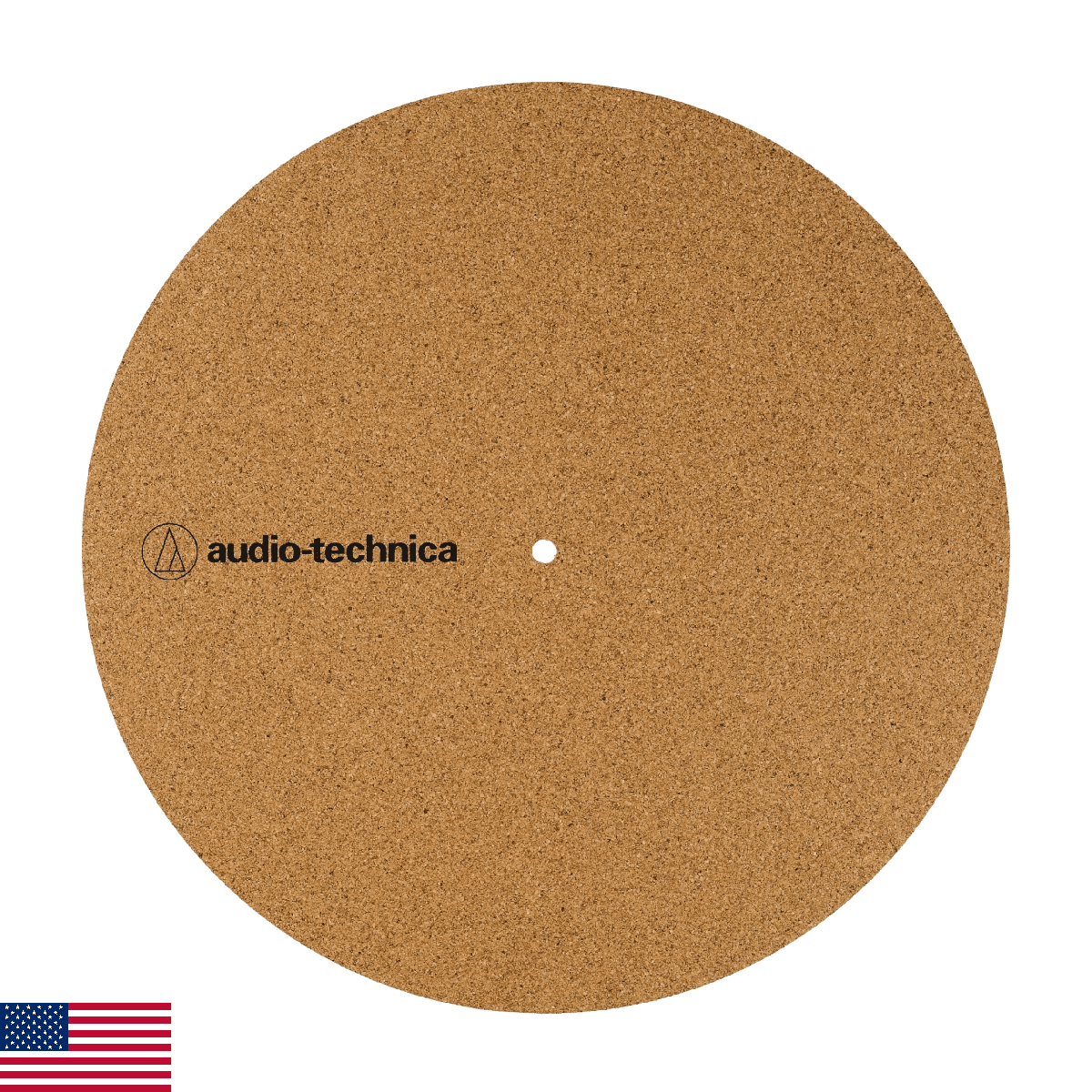 Audio-Technica at-SMC1 Cork Turntable and Record Player Slipmat for Reduced Reso - Image 1