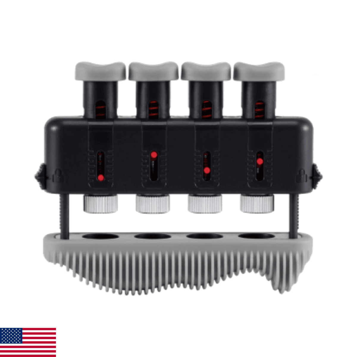 D'Addario Varigrip+ Premium Hand Grip Strength Trainer for Guitar Players with C - Image 1