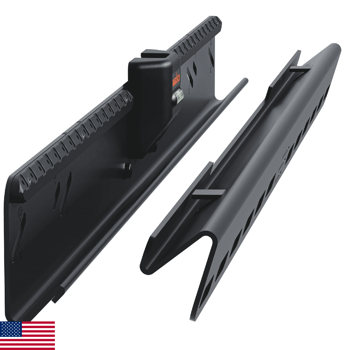 ECHOGEAR No Stud TV Mount for Drywall - Slim, No Drill, 100lbs, 77" TVs - Image 1