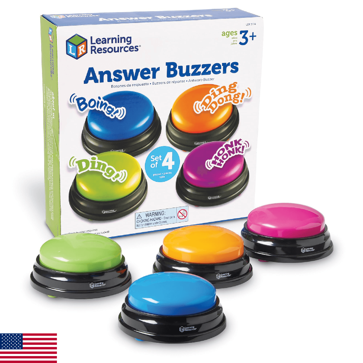 Learning Resources Answer Buzzers - Classroom Must Haves Supplies, Kids Toys, So - Image 1