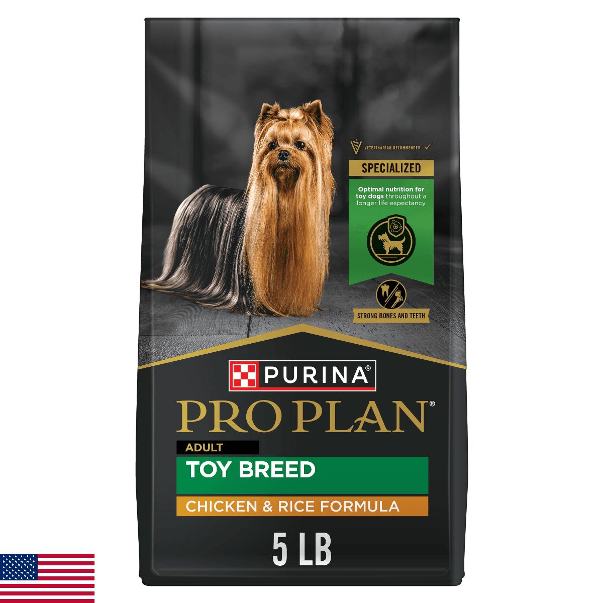 Purina Pro Plan Toy Breed Dog Food, Chicken and Rice Formula With Guaranteed Liv - Image 1