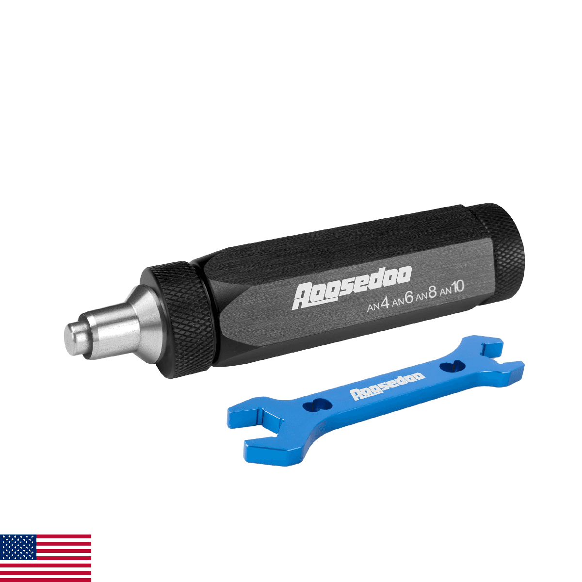 AOOOSEDOO PTFE Hose Assembly Tool 4AN 6AN 8AN 10AN Fuel Line Reaming Tool with D - Image 1