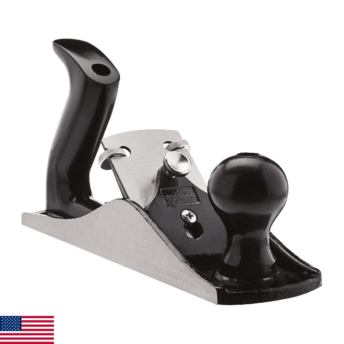 Amazon Basics Woodworking Hand Planer - No.4 Adjustable Bench Plane with 2-Inch - Image 1