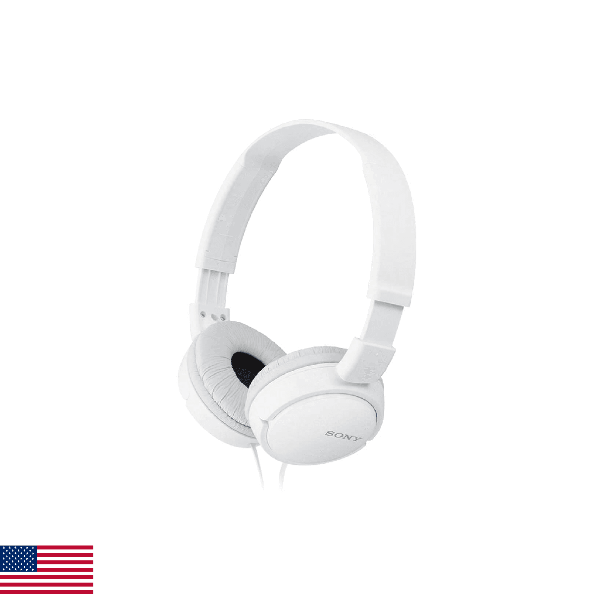 Sony Sony mdrzx110 zx Series Stereo Headphones White, 0.8 Ounce - Image 1