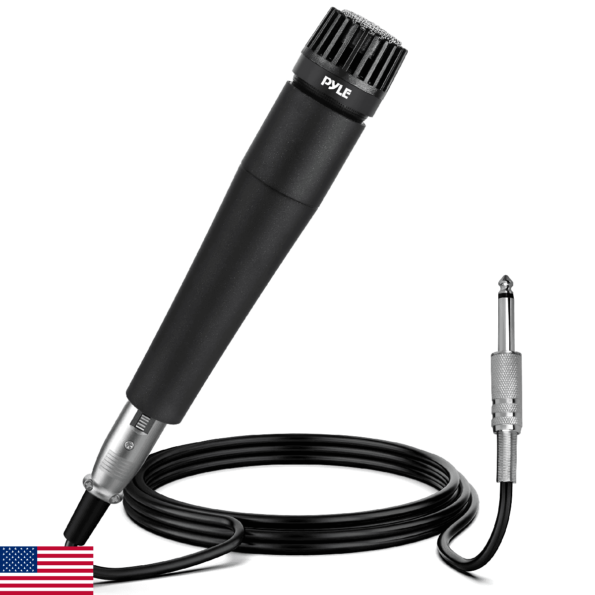 PylePro Dynamic Handheld Microphone, Professional Moving Coil Mic with Built-in - Image 1