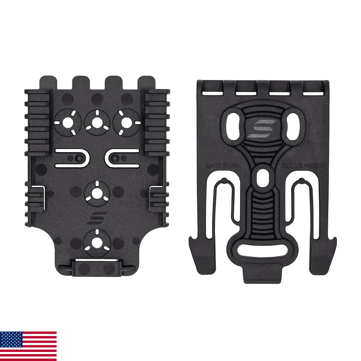 Safariland QLS 1-2 Quick Locking System Kit, Platform Attachment for Duty Holste - Image 1