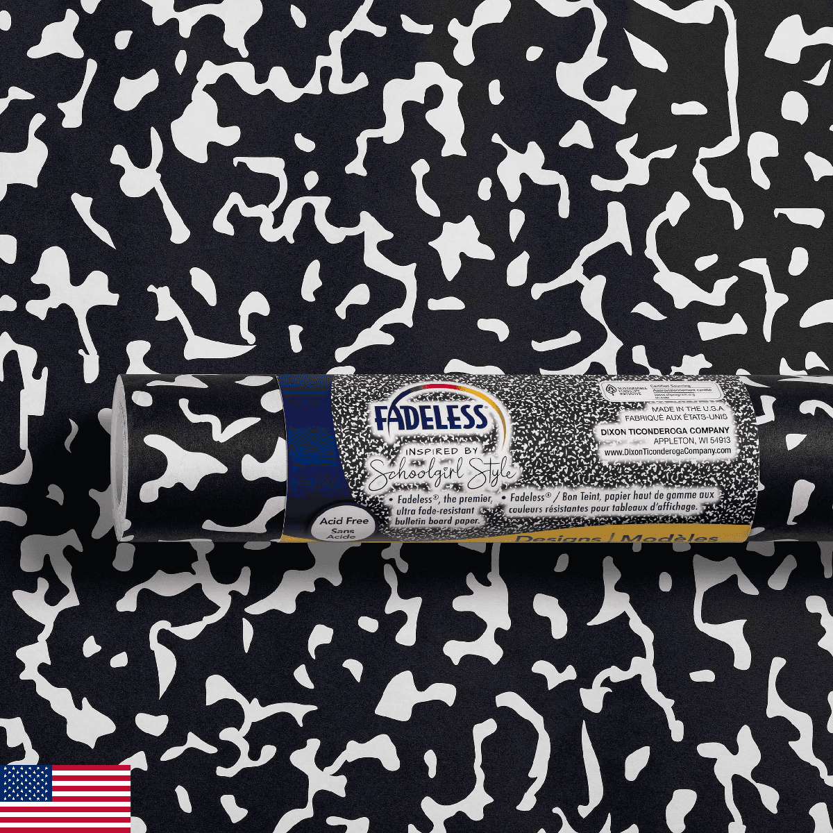 Fadeless Schoolgirl Style Bulletin Board Paper, Senior Year, 47.25" x 50', 1 Rol - Image 1