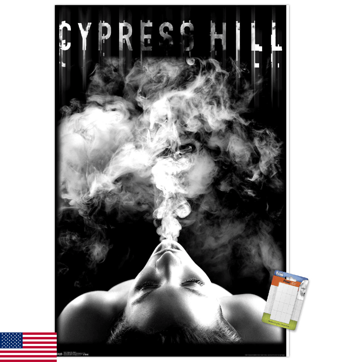 Trends International Cypress Hill - Smoke Wall Poster, 22.375" x 34", Premium Po - Image 1