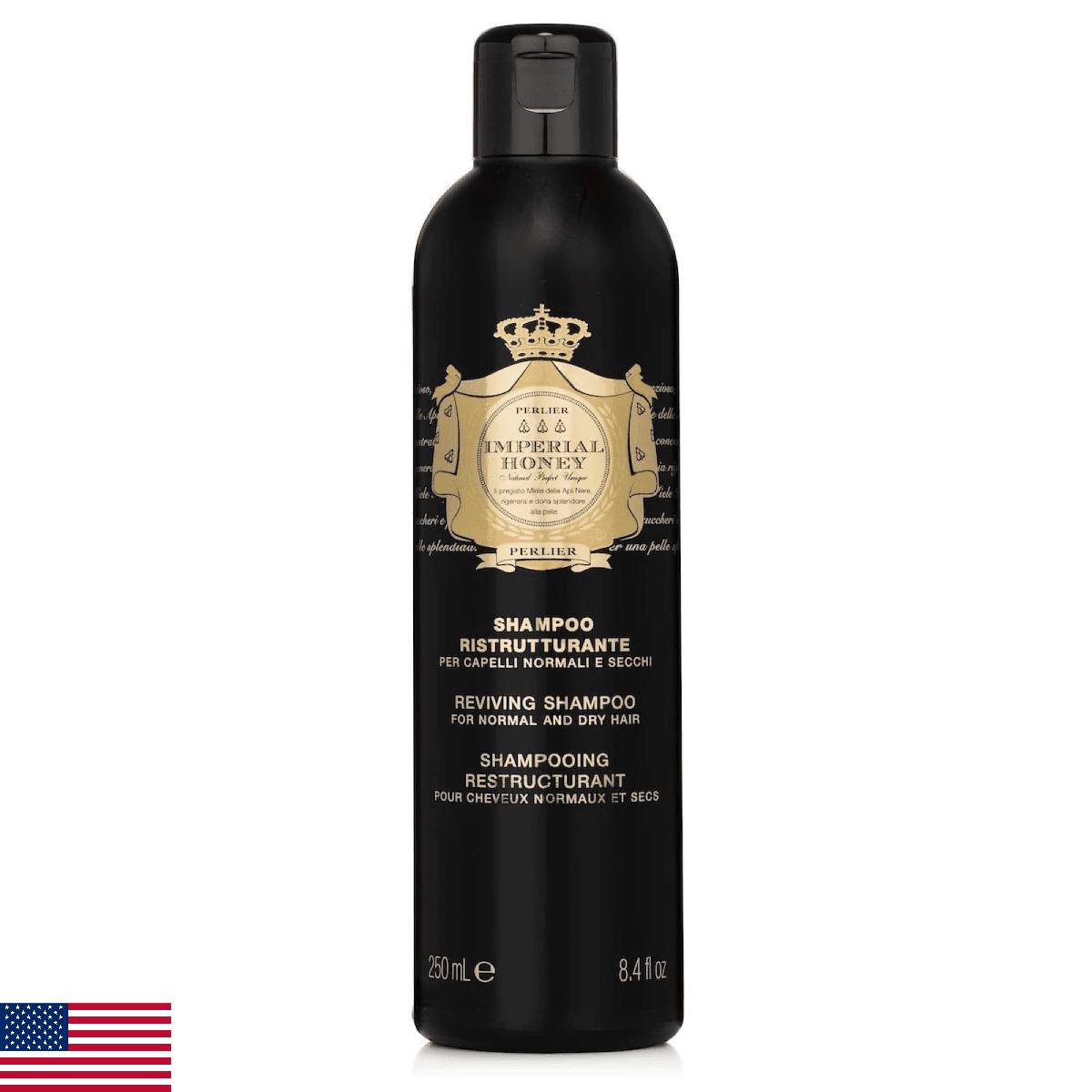 Perlier Imperial Honey Hydrating Shampoo - Luxurious Moisturizing Shampoo For Re - Image 1