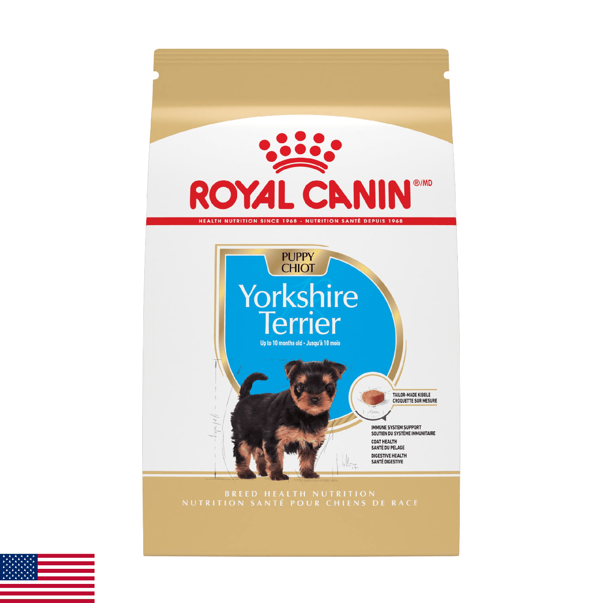 Royal Canin Breed Health Nutrition Yorkshire Terrier Puppy Dry Dog Food 2.5 lb B - Image 1