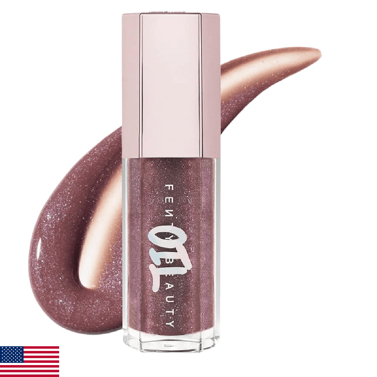 Gloss Bomb Luminizing Lip Oil N Gloss - Rose Amber by Fenty Beauty for Women - 0 - Image 1