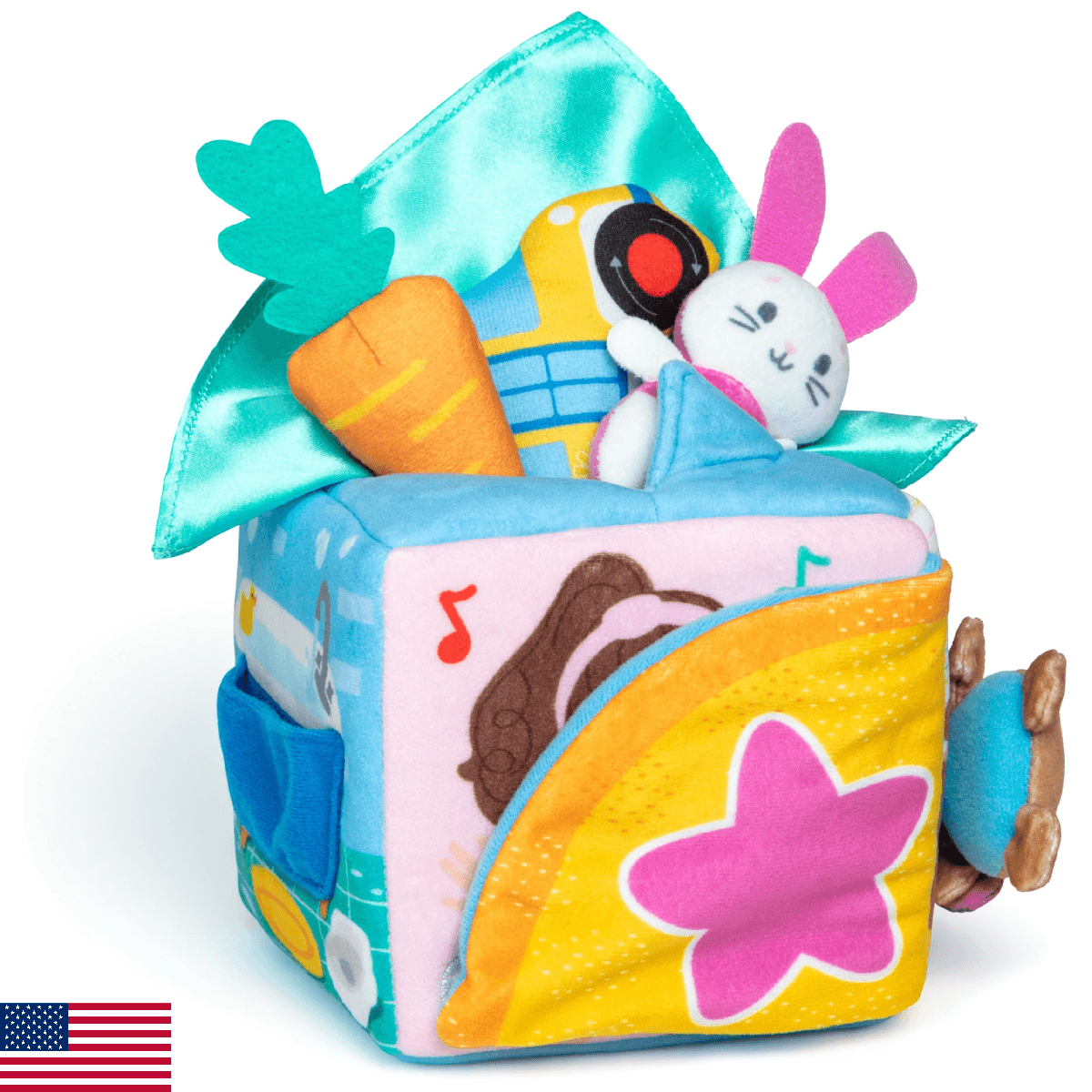 Ms. Rachel Official Surprise Learning Box, Educational Toys with Stuffed Animals - Image 1