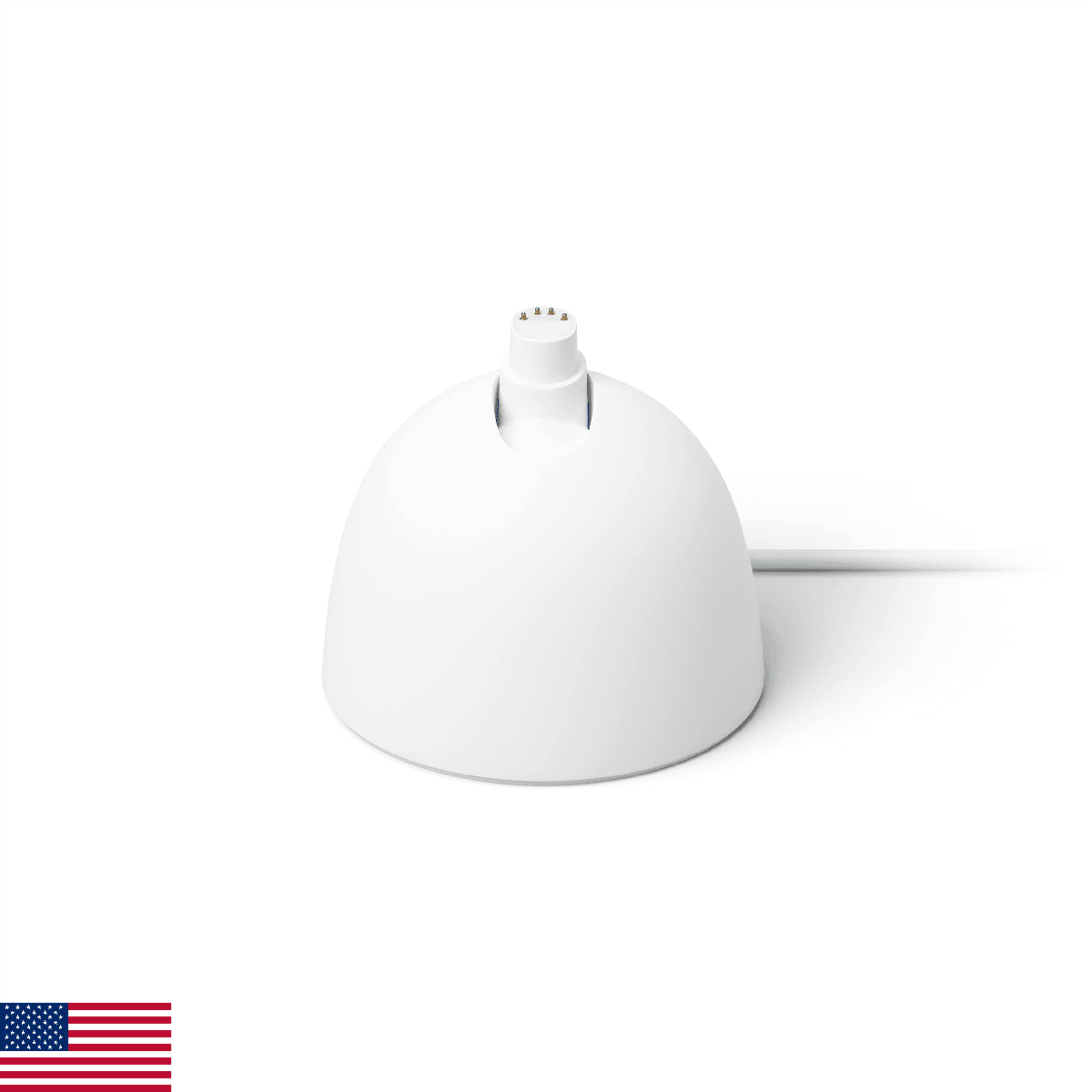 Google Nest Cam Stand Wired Tabletop Stand for Nest Cam (Battery) Snow - Image 1