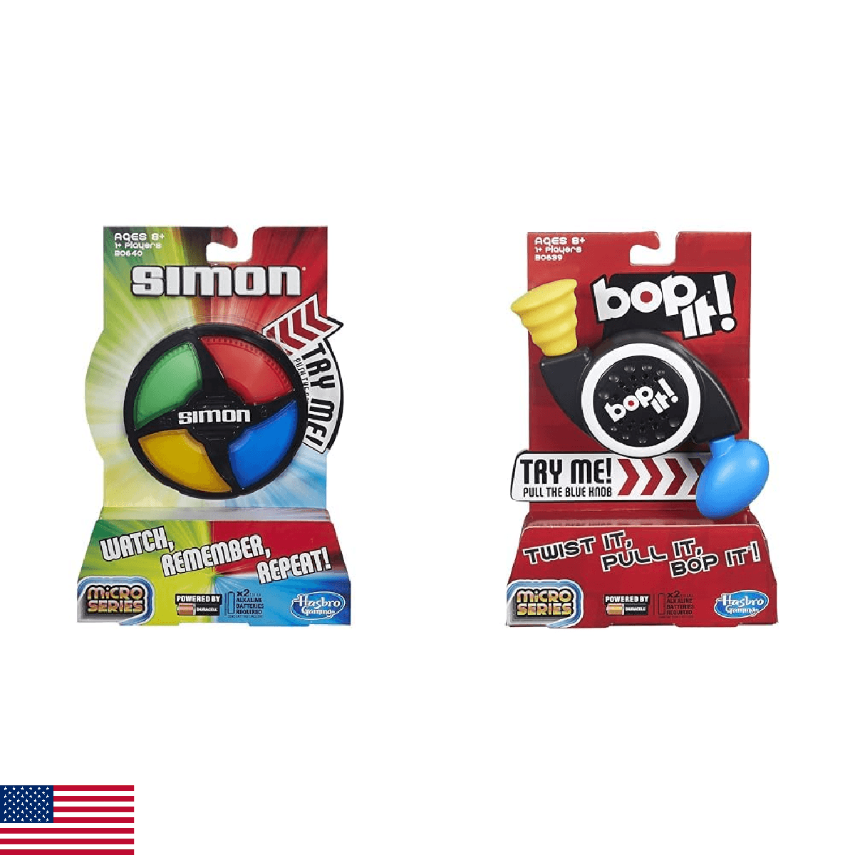 Simon & Bop It! Micro Series Game Bundle - Image 1