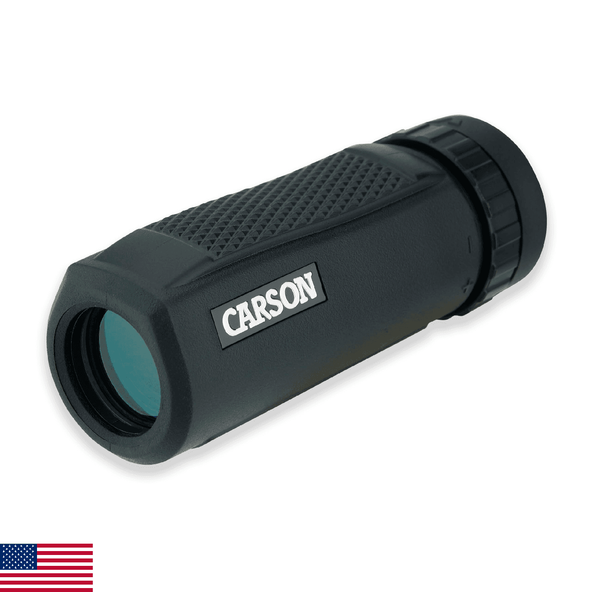 Carson BlackWave 10x25mm Waterproof Monocular, Black (WM-025) - Image 1