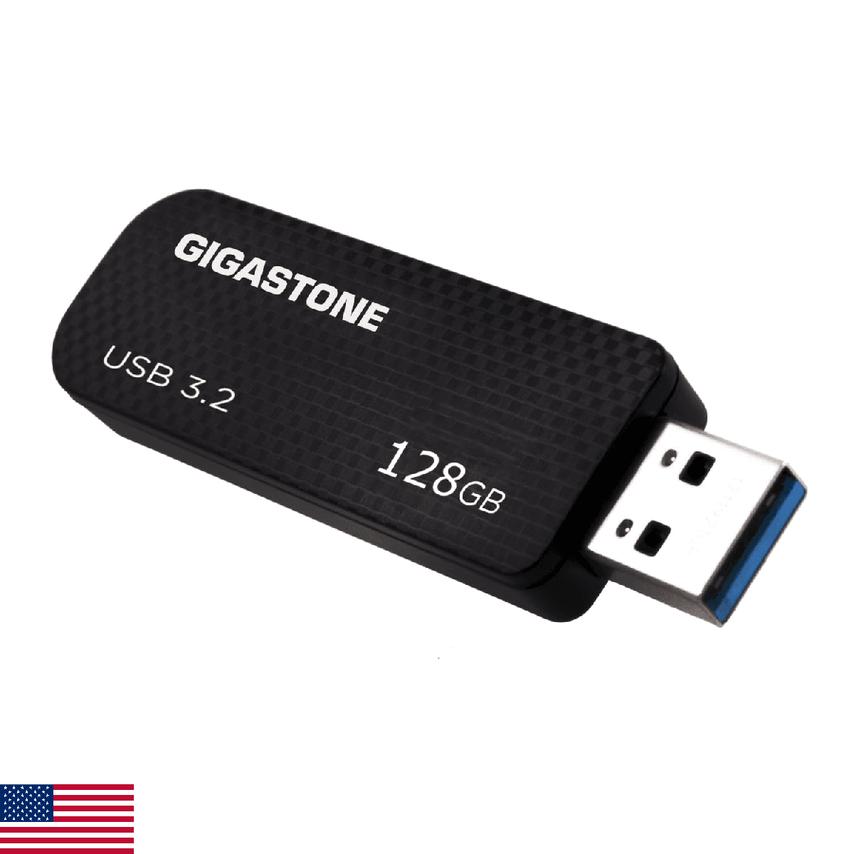 GIGASTONE 128GB Flash Drive, Z30 USB 3.2 Gen 1, 100MB/s Ultra Fast, Keychain Loo - Image 1