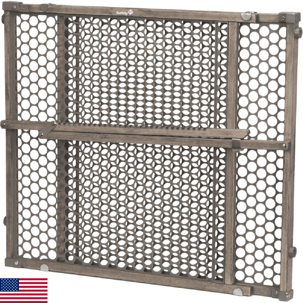 Safety 1st Adjustable Baby Gate for Doorways, Pressure Mount Fastening Gates for - Image 1