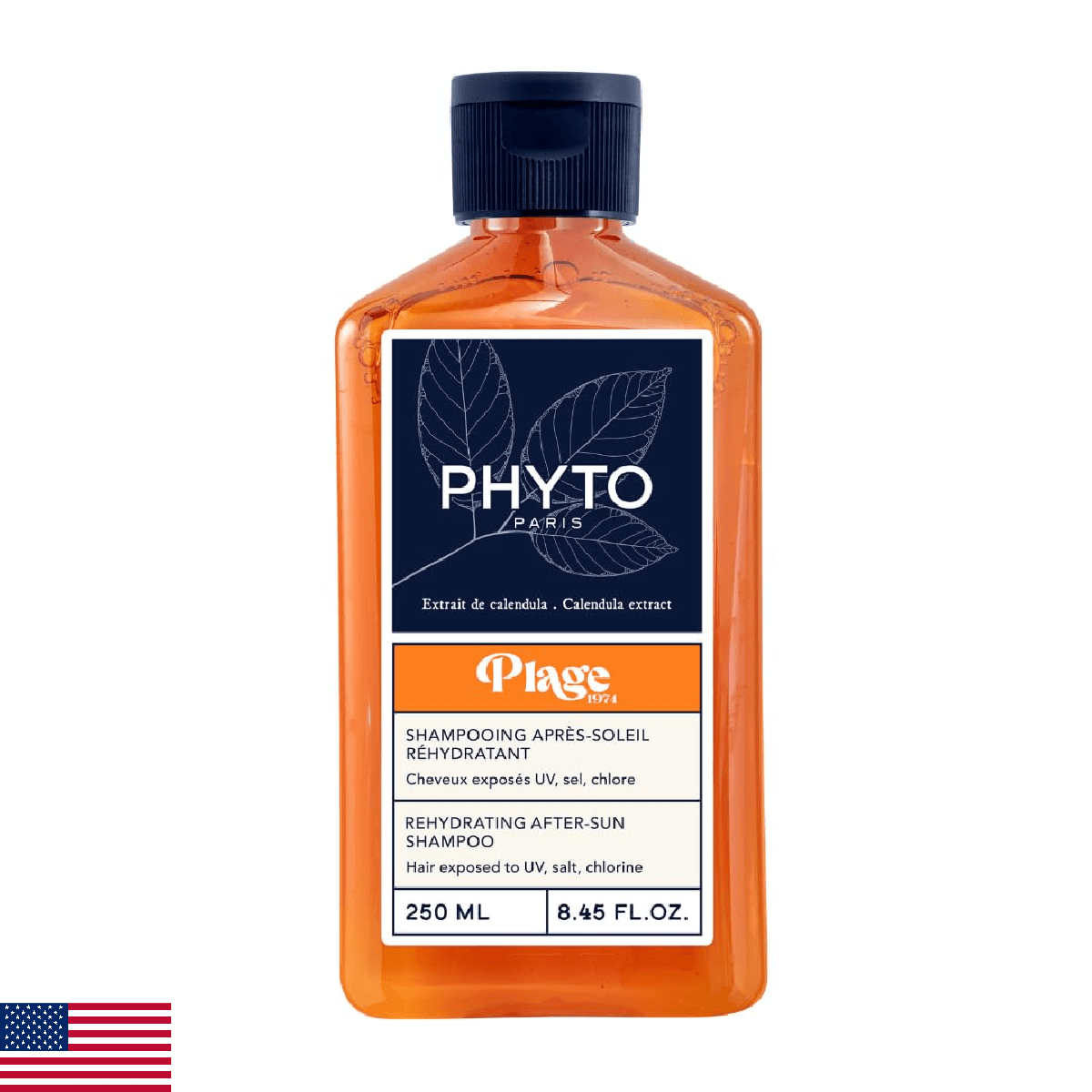 PHYTO PLAGE Rehydrating After-Sun Shampoo, Sulfate-Free, Silicone-Free, Removes - Image 1