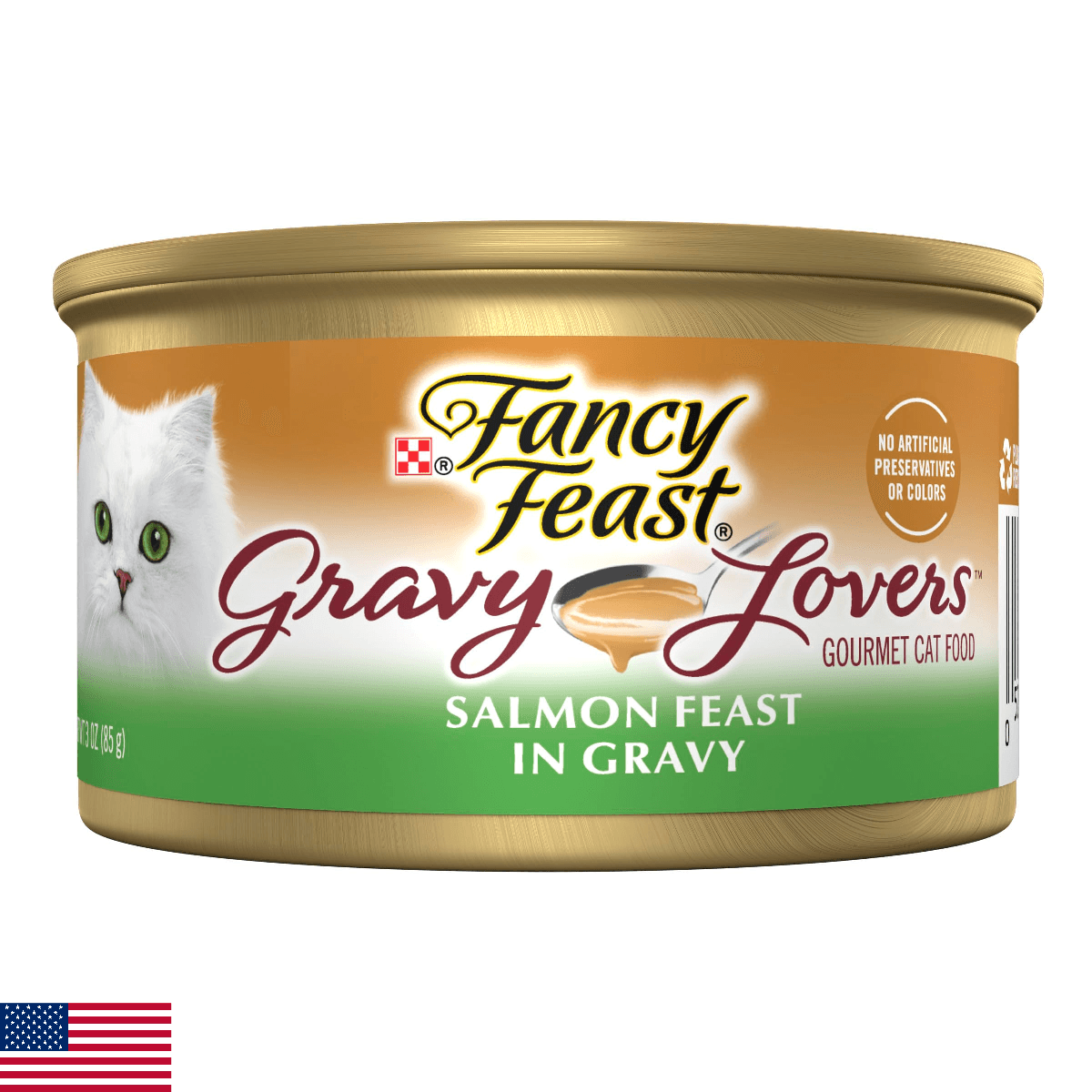 Purina Fancy Feast Gravy Lovers Salmon Feast Grilled Gourmet Cat Food in Wet Cat - Image 1