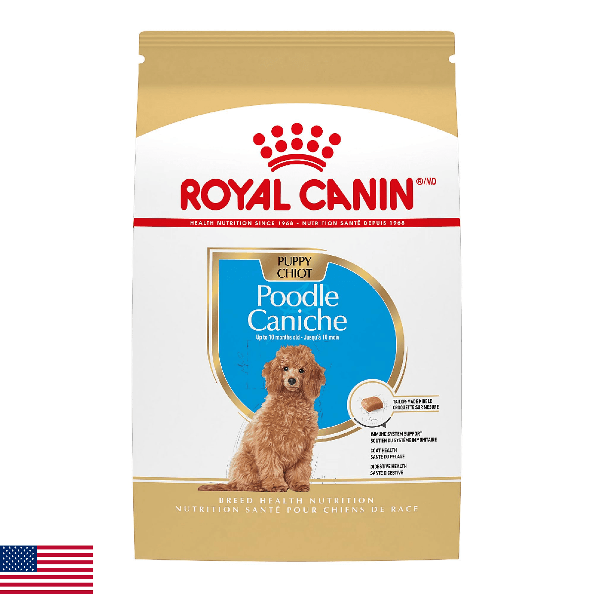 Royal Canin Breed Health Nutrition Poodle Puppy Dry Dog Food, 2.5 lb Bag - Image 1