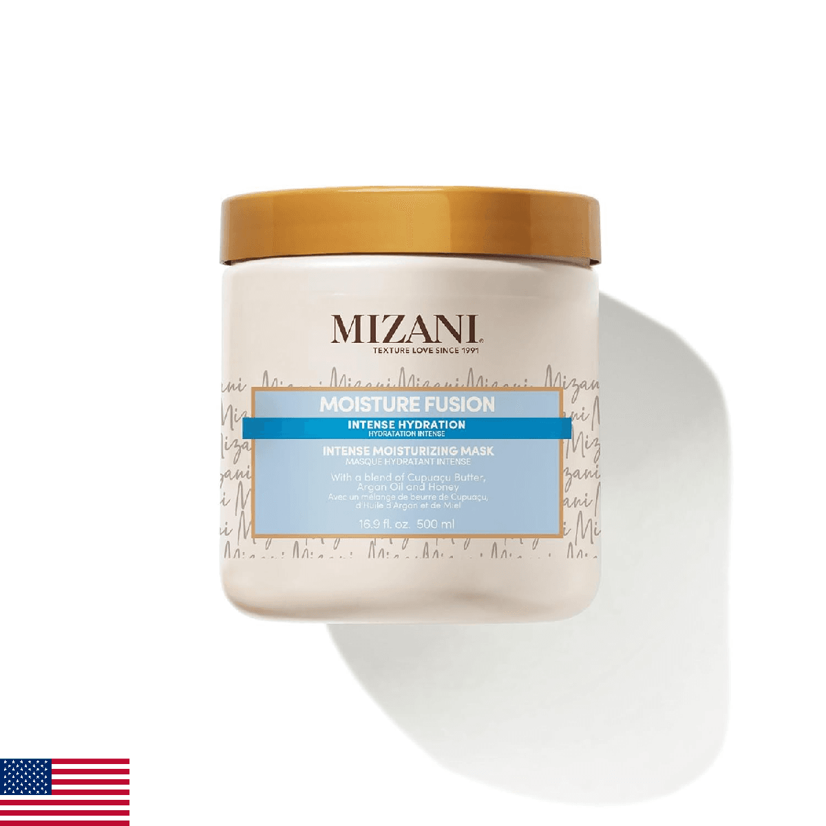 Mizani Moisture Fusion Intense Moisturizing Mask - Hydrating Hair Mask for Dry a - Image 1