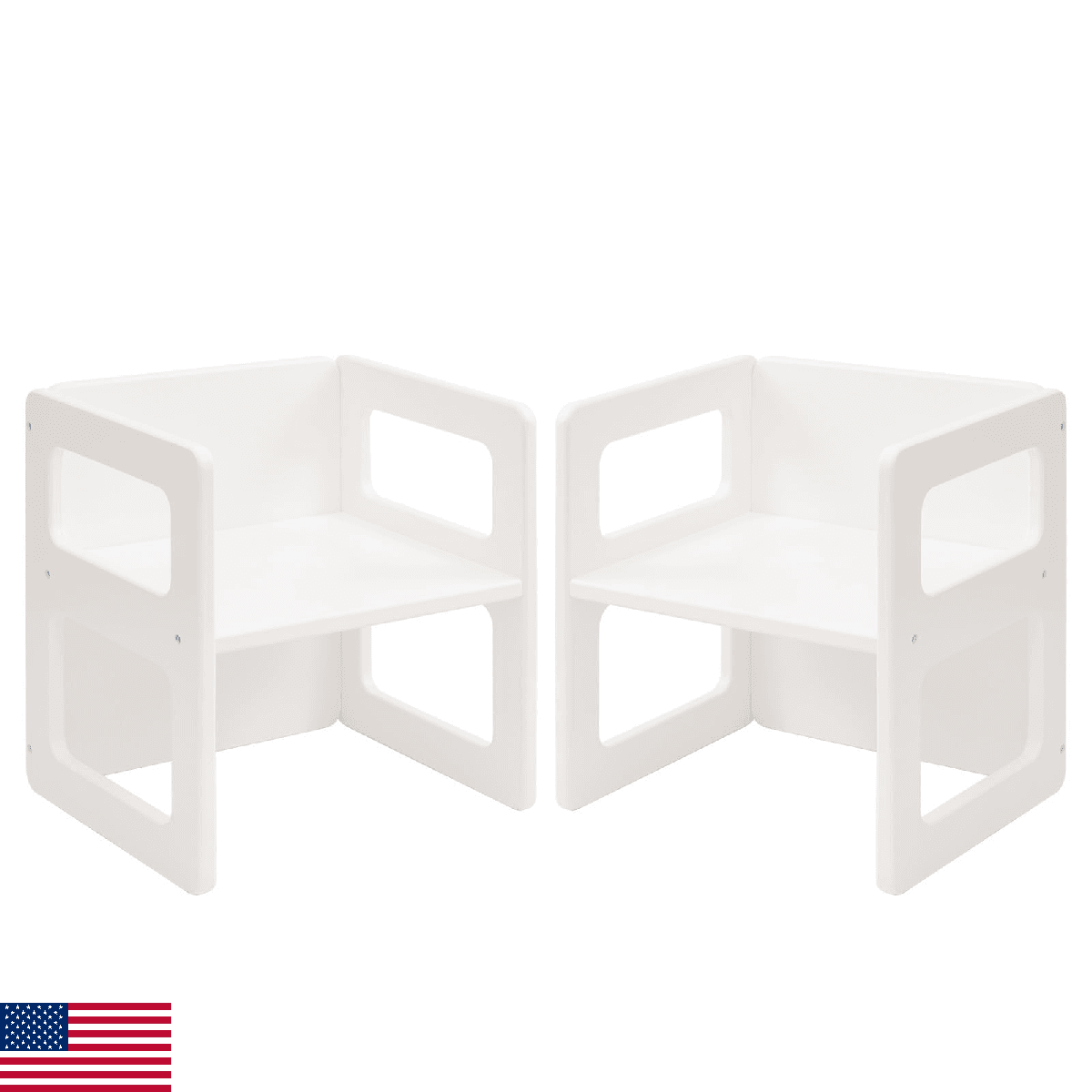 FUNLIO Height Adjustable Montessori Weaning Chair for Age 1-3, Quality Solid Woo - Image 1