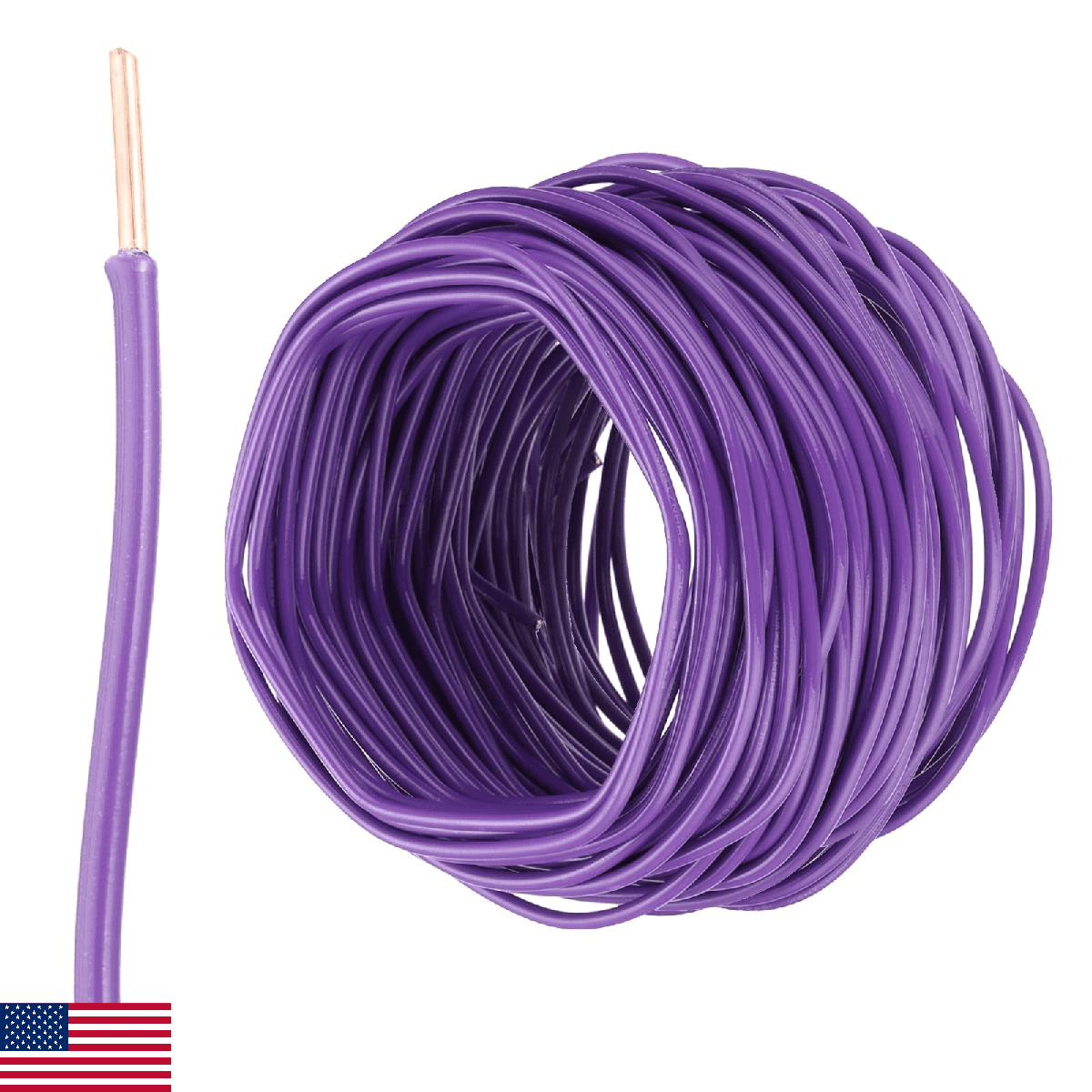 MECCANIXITY THHN Wire 12AWG 150 Feet Electrical Wire Insulated Solid Copper Rate - Image 1