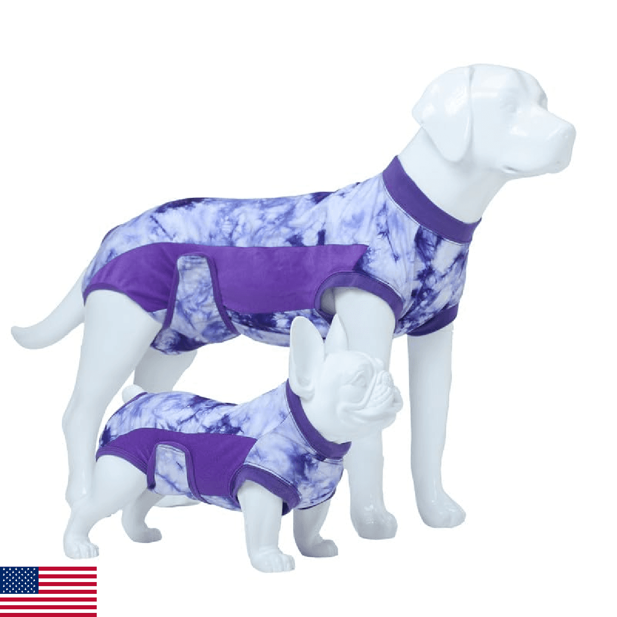 Knafe Recovery Suit for Female & Male Dogs After Surgery, Breathable Dog Bodysui - Image 1