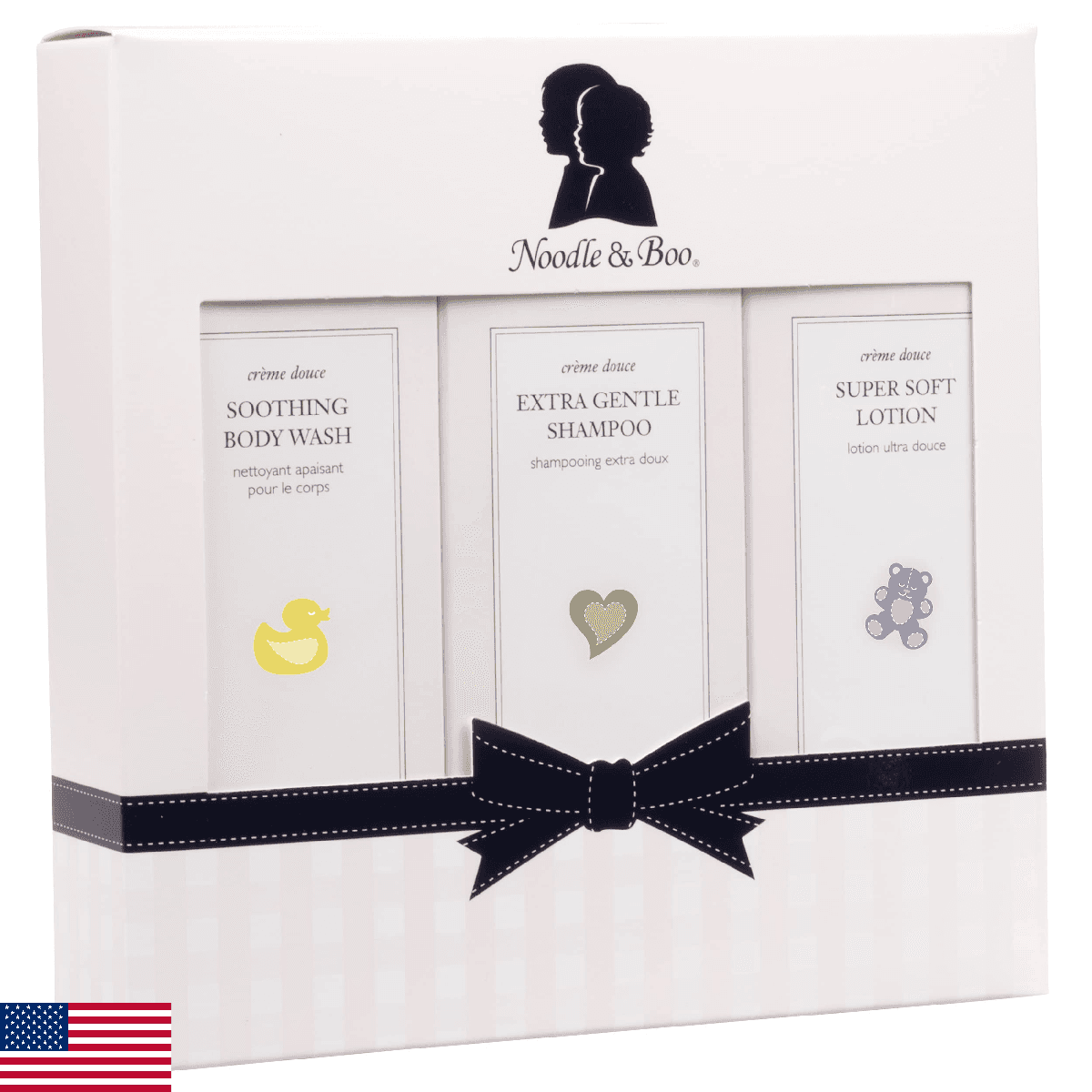 Noodle & Boo Starter Set, Newborn Baby Gift; Super Soft Baby Lotion and Newborn - Image 1