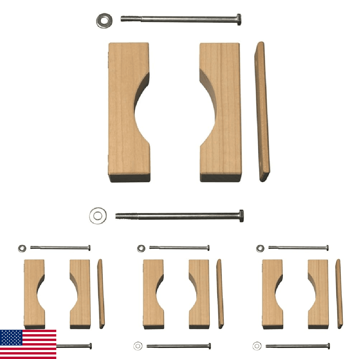 Cardinal Gates Round Clamp for Pet Gates (Pack of 4) - Image 1