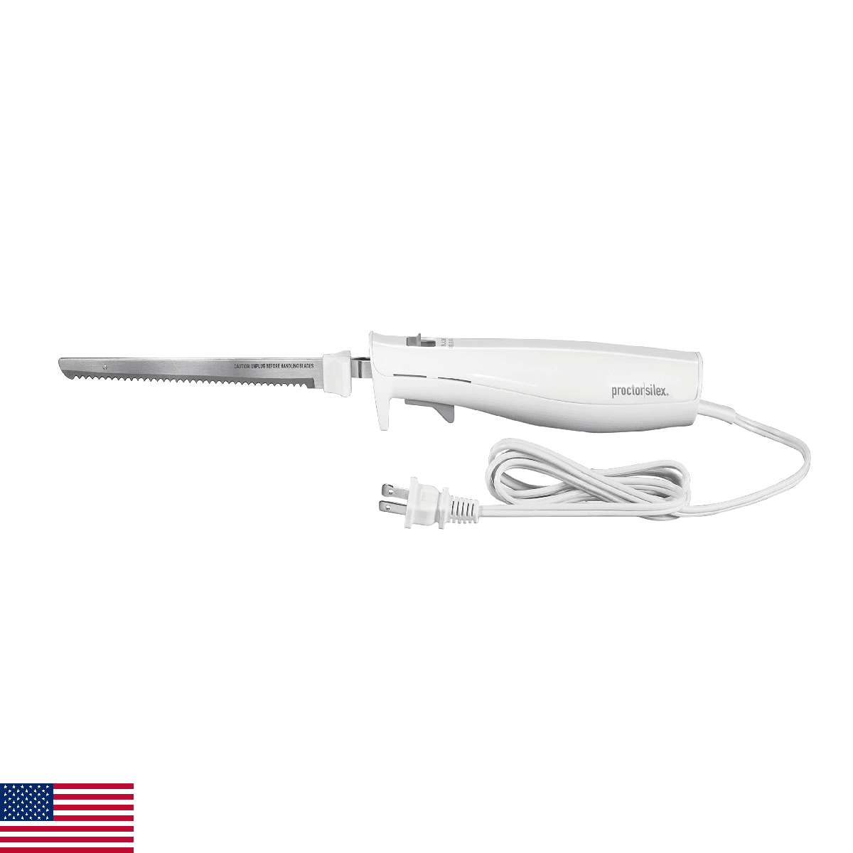 Proctor Silex Easy Slice Electric Knife for Meat Slicing, Poultry, Bread, Crafti - Image 1