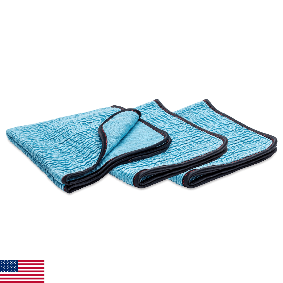 Griot's Garage PFM Crinkle Glass Towels for Car Detailing, Streak-Free Cleaning - Image 1
