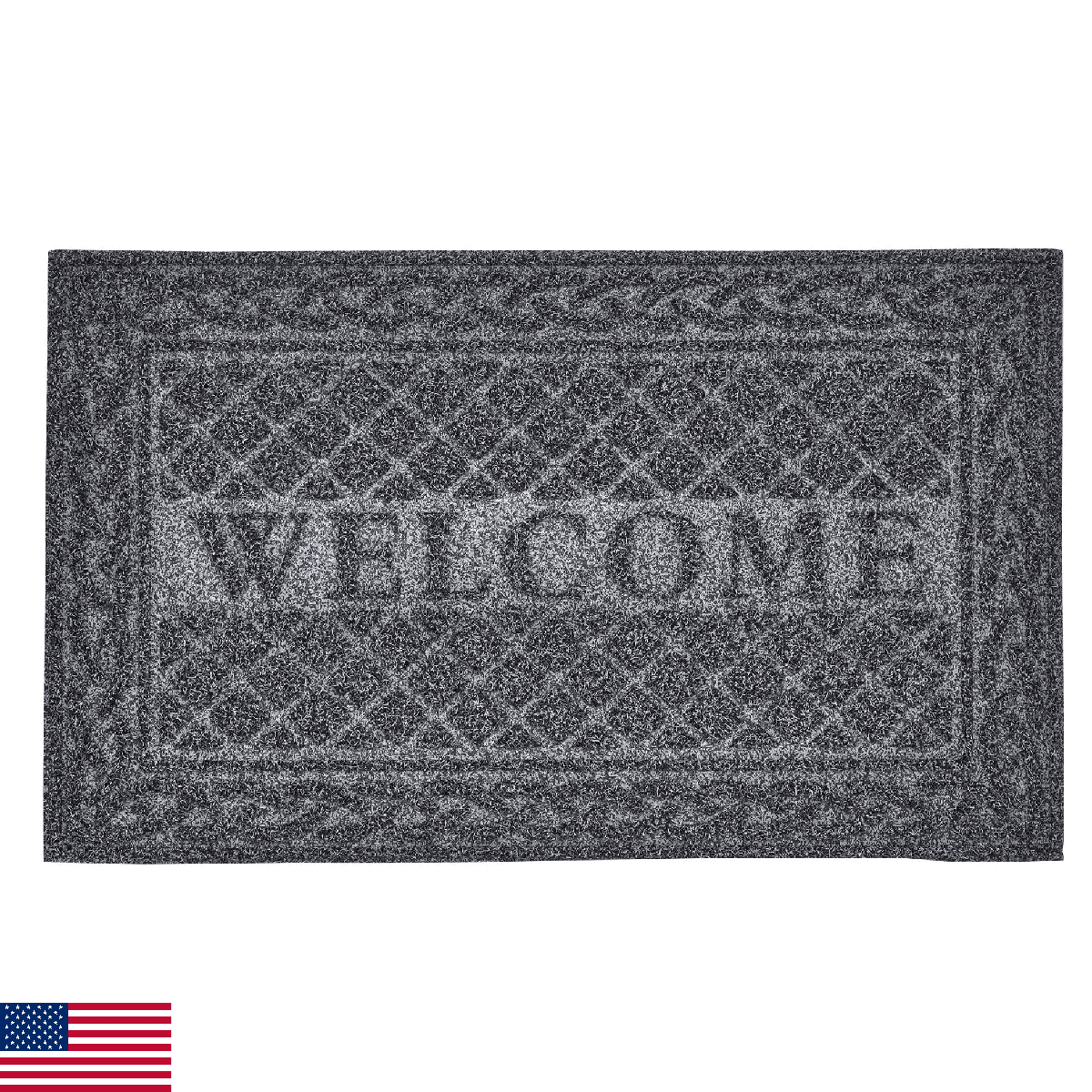 Superio 686 Non-Slip Welcome Doormat Indoor Outdoor, Heavy Duty, Waterproof, Eas - Image 1