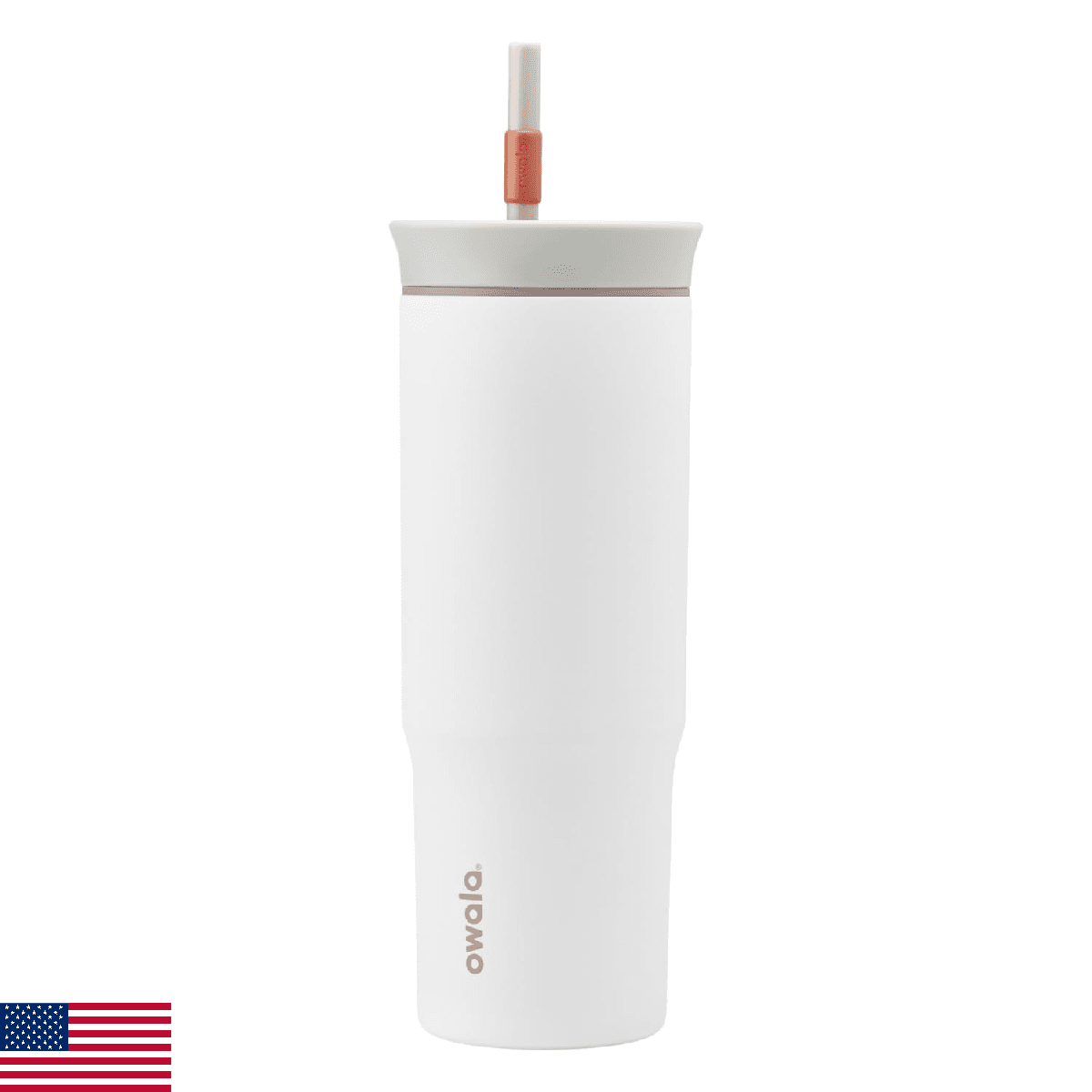 Owala Stainless Steel Triple Layer Insulated Travel Tumbler 24oz Spill Resistant - Image 1