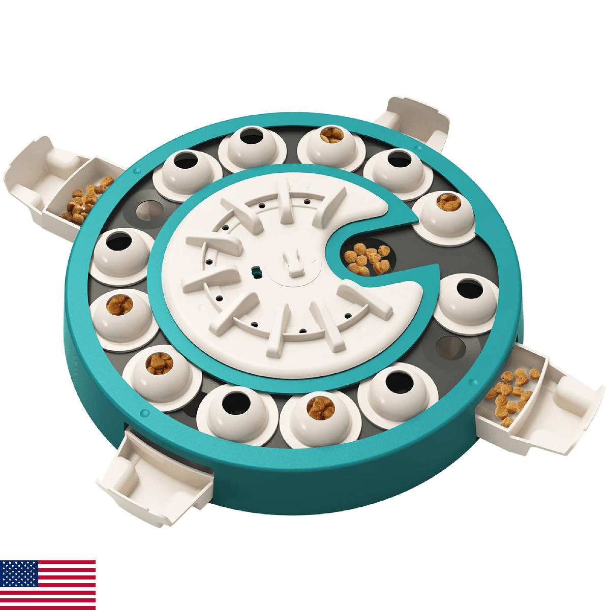 Dog Puzzle, Level 3 in 1 Adjustable Difficulty Treat Toy for Smart Dogs, Food Pu - Image 1