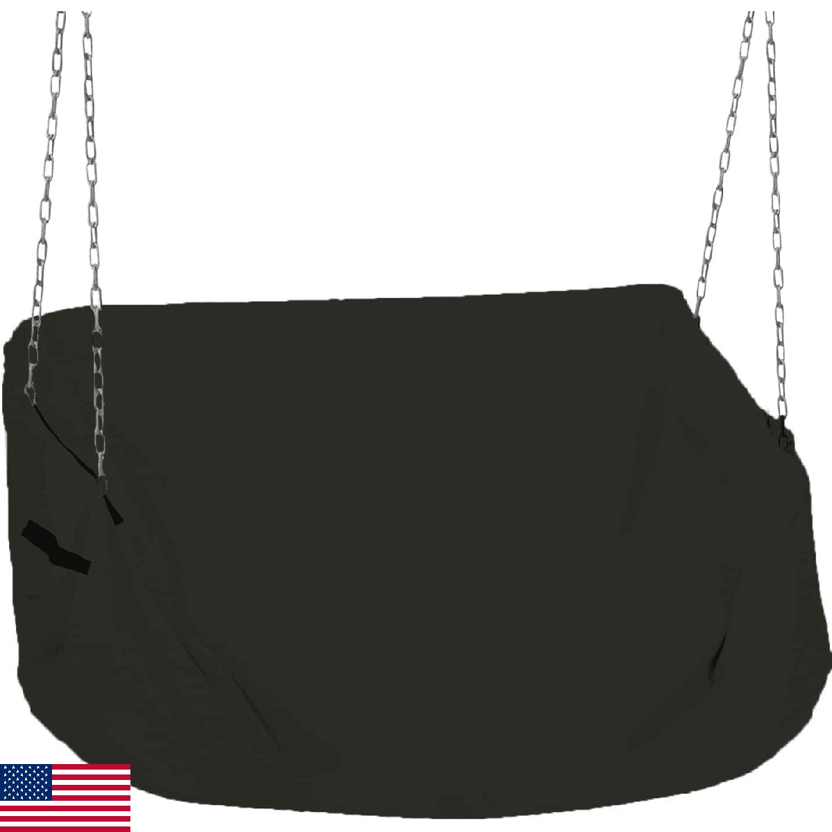 YHINGG Porch Swing Cover 86Inch Waterproof 600D Oxford Hanging Outdoor Swing Cov - Image 1