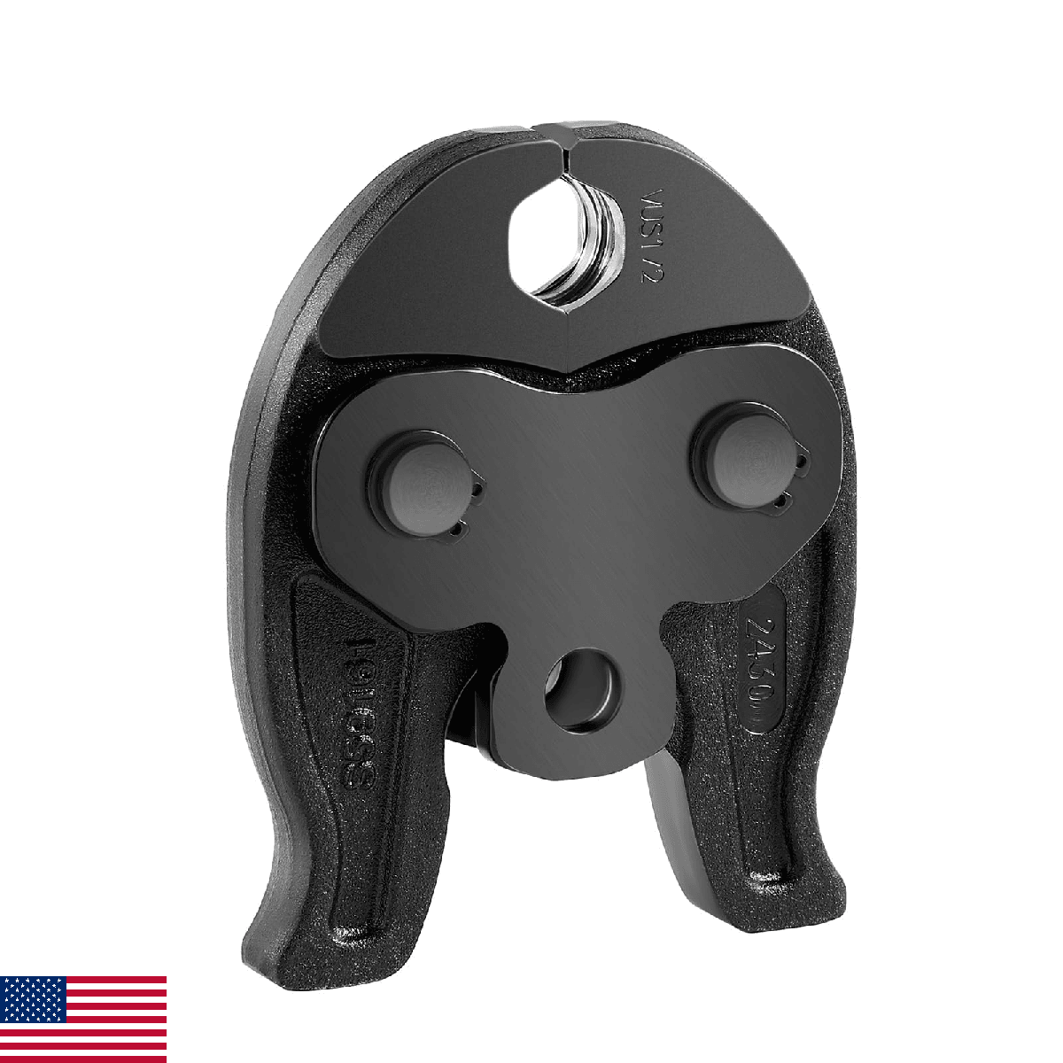 VEVOR 1/2" ProPress Jaw for Compact Series Press Tools, 52 HRC Hardened Steel Pr - Image 1