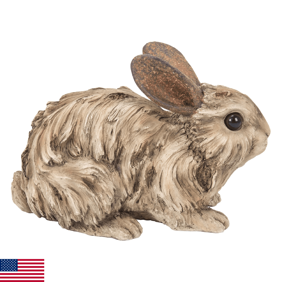 Hi-Line Gift Ltd Large Driftwood Rabbit Statue - Image 1
