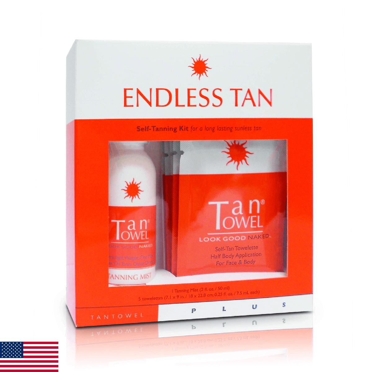 Tan Towel Endless Tan Self-Tanning Kit - 6 Piece Set - Image 1