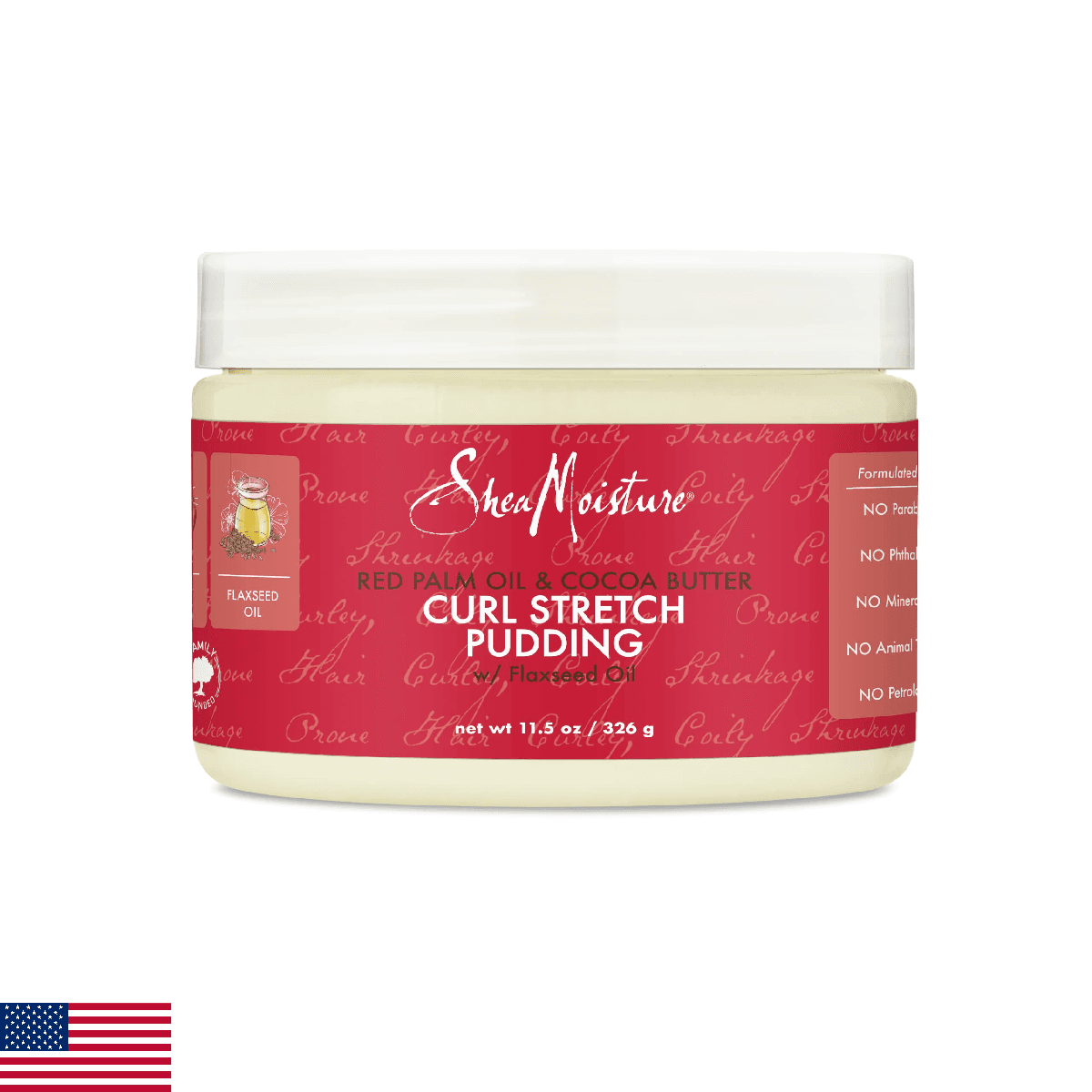 Sheamoisture Curl Stretch Pudding for Curls Red Palm Oil and Cocoa Butter with S - Image 1
