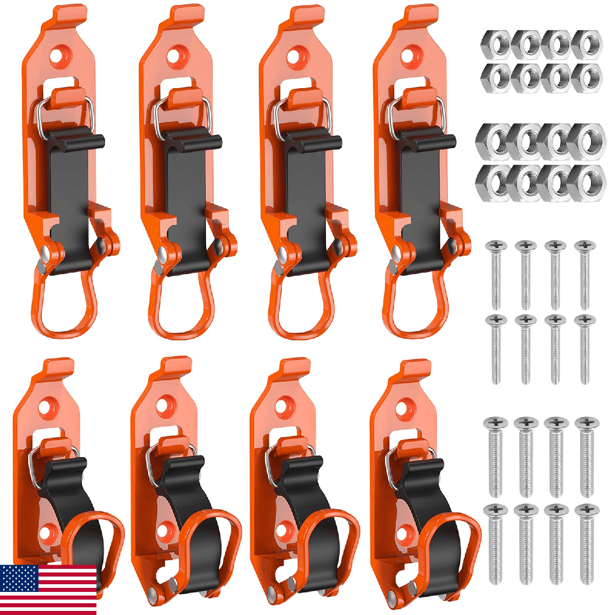 Youlvy Metal Rubber Shovel Mount for Roof Rack/ Truck /Truck Bed, Axe Jeep Utv O - Image 1