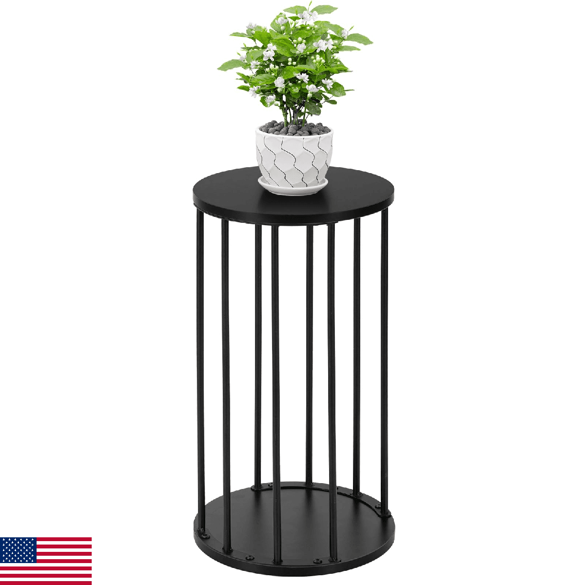 Leinade Plant Stand Indoor,small plant stool,Flower Pot Corner stand holder,Mid - Image 1