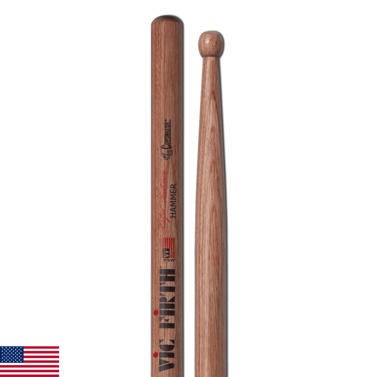 Vic Firth Corpsmaster Signature -- Ralph Hardimon Hammer - Image 1