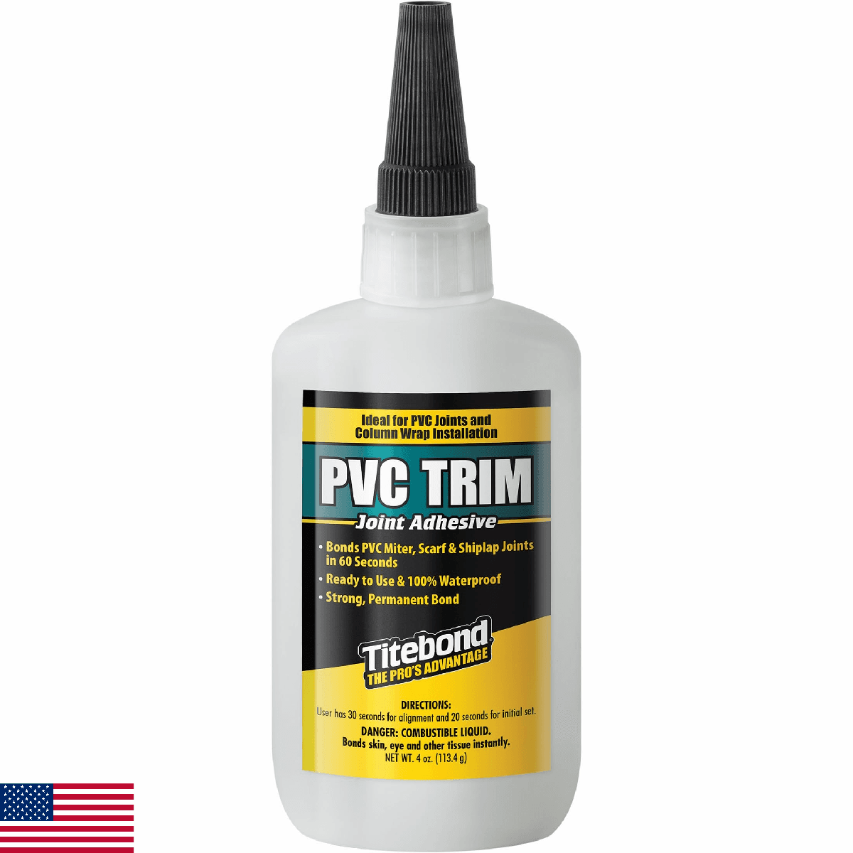 Titebond 4 Oz. PVC Trim Joint Adhesive - Image 1