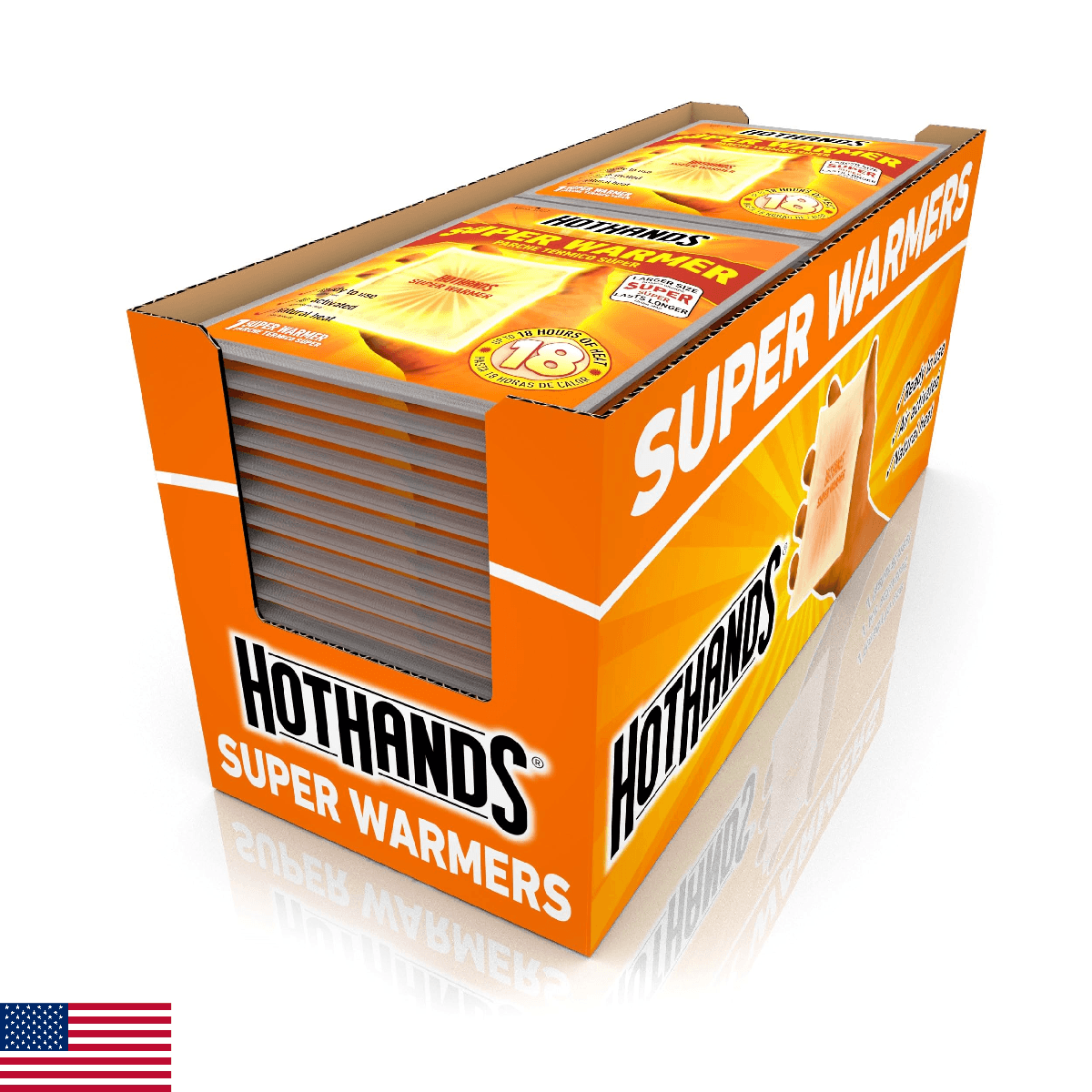 Hothands HH1ED240E-AMZ Body & Hand Super Warmers - Long Lasting Safe Natural Odo - Image 1