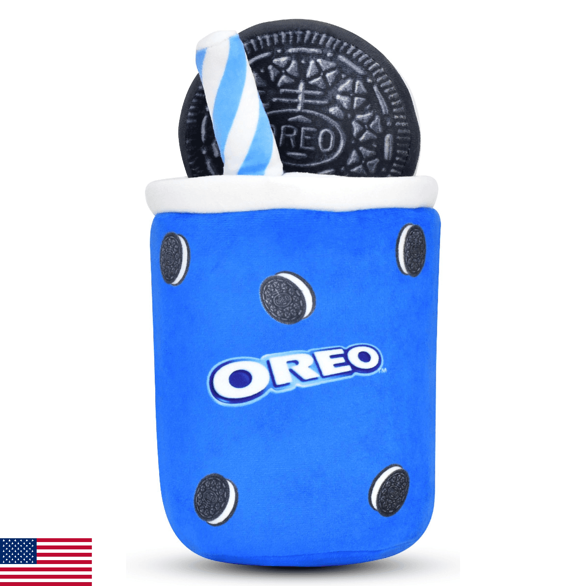 iscream Oreo and Milk 10.5" x 6.25" Pillow Set with Mini Oreo Cookie Pillow - Image 1
