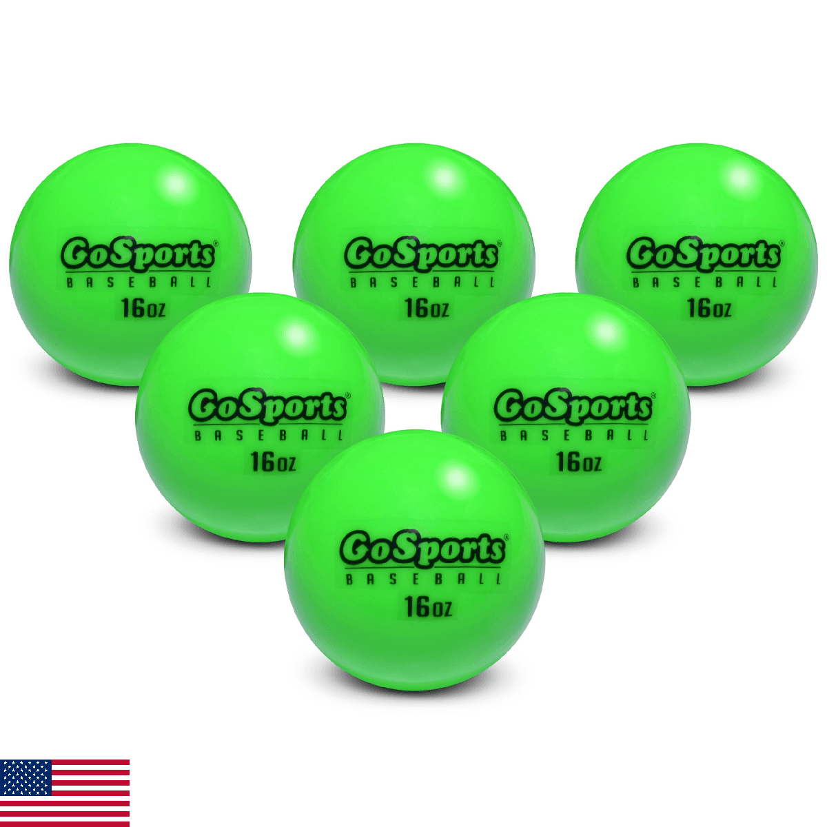 GoSports 2.8 inch Weighted Training Baseballs - Hitting & Pitching Training for - Image 1