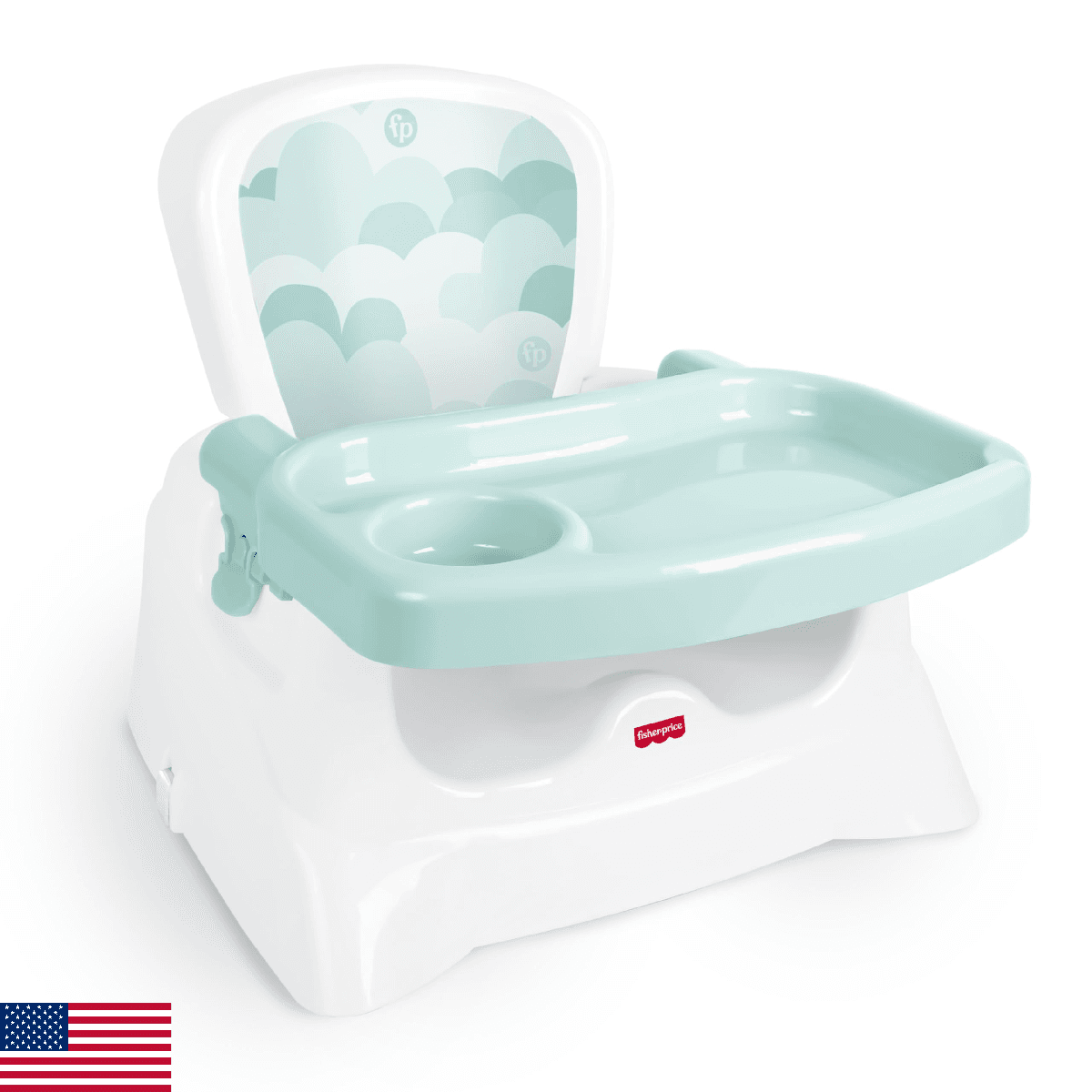 Fisher-Price™ Feeding Booster Seat for Toddlers, Adjustable Tray, Portable High - Image 1