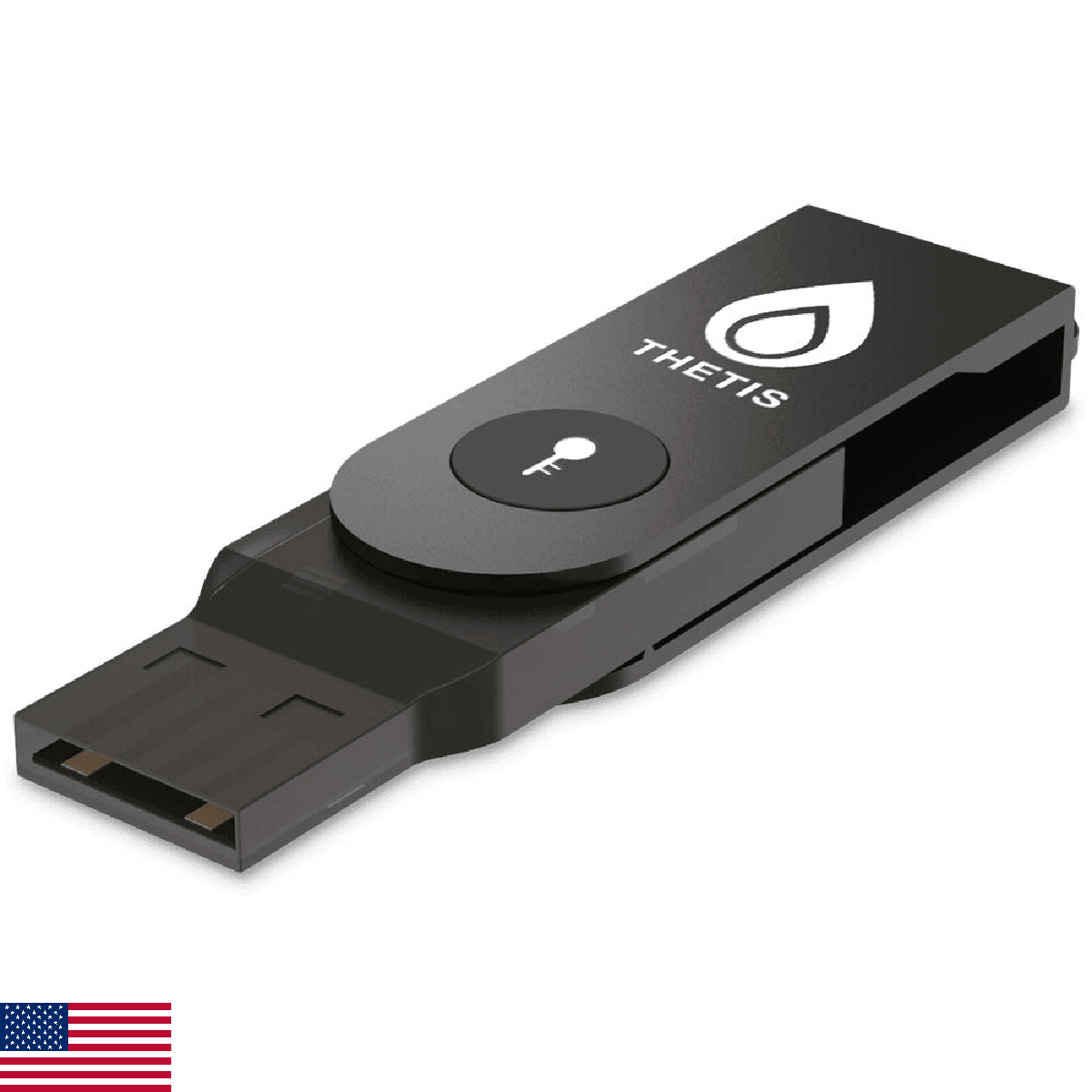 FIDO2 Security Key [Folding Design] Thetis Universal Two Factor Authentication U - Image 1