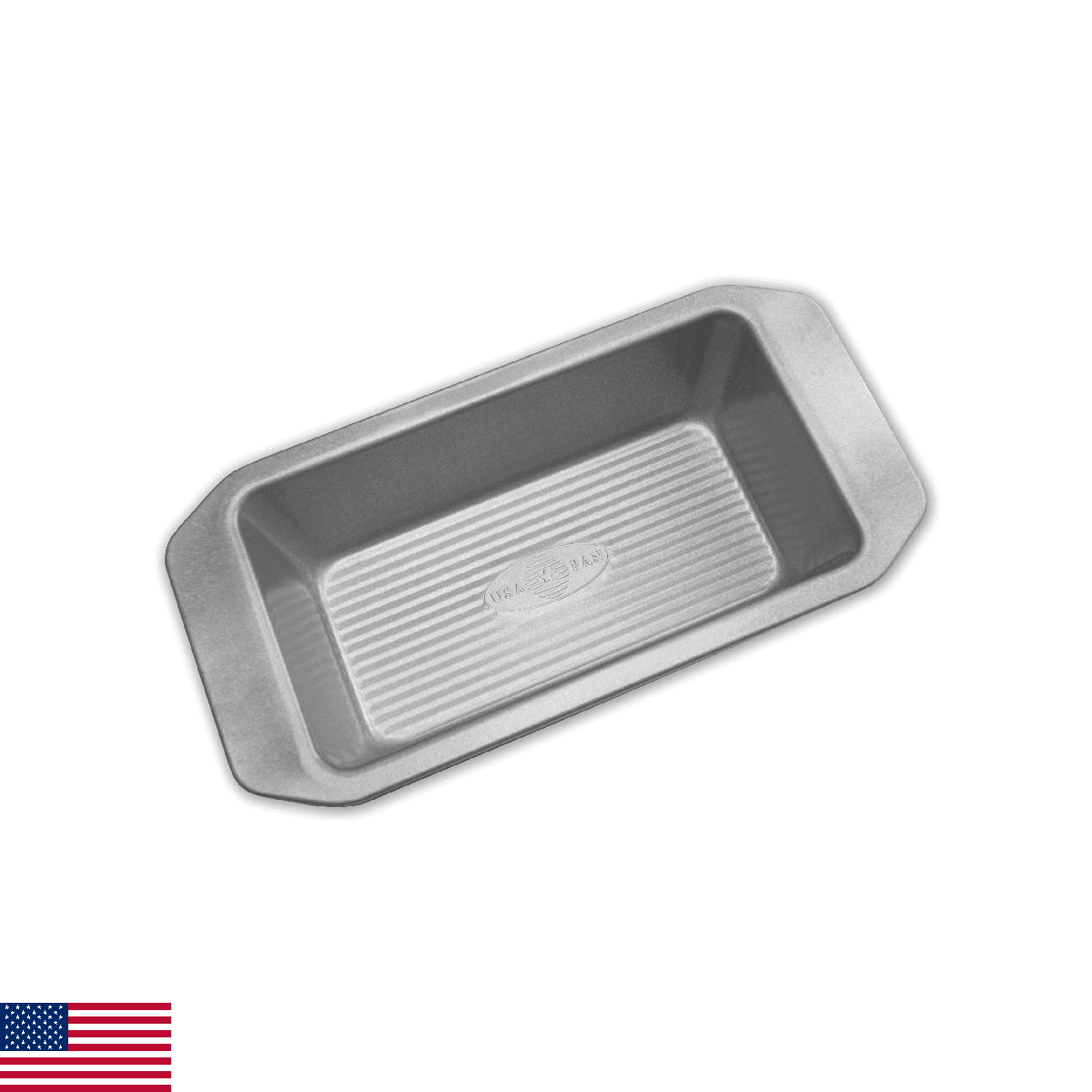 USA Pan American Bakeware Classics 1-Pound Loaf Pan, Aluminized Steel, 1 Pound ( - Image 1